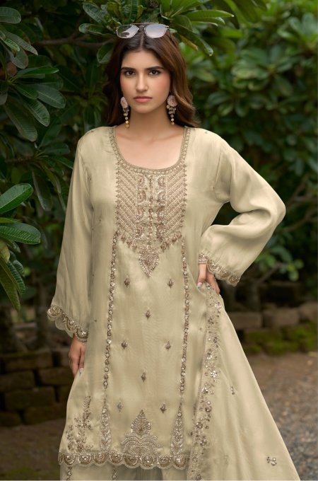 D 3607 A To D Deepsy Viscose Tissue Silk Pakistani Salwar Suits 
